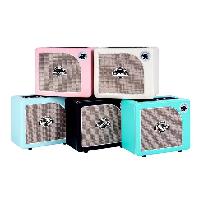 MOOER Hornet 15W Portable Outdoor Metal ABS Amplifier for Electric Guitar