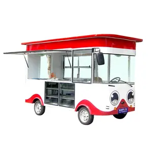 توك توك Eletricos المحمول ثلاجة بنافذة عرض شاحنة تشينغداو الجليد كريم بيع سيارة مقهى بيع ل الآيس كريم