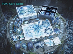 FUXI Moonshadow Vale Educational Card Game Board Game-Cooperative Fantasy for Family Fun Full Color Printing Cardboard - Product Image 3
