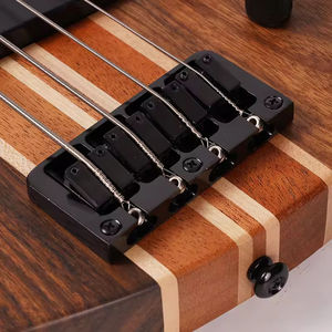 Bajo Eléctrico Magna <span class=keywords><strong>BM</strong></span>-224 de 4 Cuerdas con Cuerpo de Caoba Maciza y Acabado Mate - Product Image 4