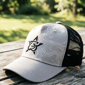 Gorra de béisbol de malla personalizada con bordado, gorra trucker con bordado de escudo, malla transpirable para hombres y mujeres - Product Image 6