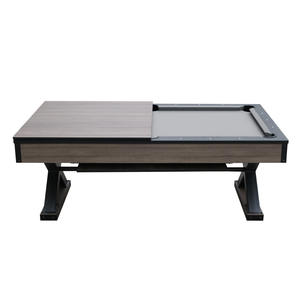 Mesa de <span class=keywords><strong>Billar</strong></span> de Alta Calidad con Diseño Nuevo y Tablero de Comedor, Mesa de <span class=keywords><strong>Billar</strong></span> de Pizarra de 7' con Patas de Metal en X, Mesa de <span class=keywords><strong>Billar</strong></span> Plegable - Product Image 5