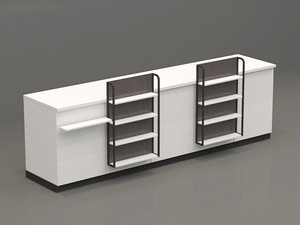 Chất Lượng Cao Đơn Giản Đồ Nội Thất May Mặc Thiết Kế Tùy Chỉnh Bằng Gỗ Quần Áo Cửa Hàng Thu Ngân Truy Cập Quần Áo Cửa Hàng Tiếp Nhận Truy Cập - Product Image 5