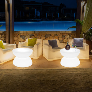 Mesas de café LED, mesa de hotel, característica de material PE con mesa de <span class=keywords><strong>Bar</strong></span> de 16 colores, aptas para eventos al aire libre, fiesta, club nocturno, escritorio de vino - Product Image 3