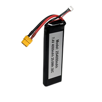 بطارية ليبو 2S V Lipo حزمة ناعمة 30mah مع XT90 لسيارة الصليب الأحمر الشاحنات المركبات دبابات القوارب هواية سباق