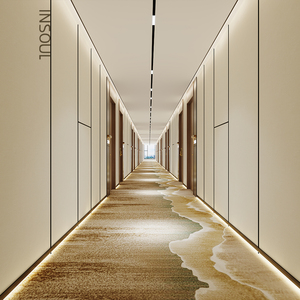 Tablero de construcción de Hotel WPC de estilo italiano, pared Interior, impermeable, comedor, escuela, Hospital, sala de estar, dormitorio, gimnasio, escalera - Product Image 2