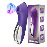 Mini-Sauger Klitoris-Saugvibrator Klitoris-Nippel Oral-Vakuum-Stimulator Massagegerät USB-Aufladbar 10 Frequenzen Wasserdicht