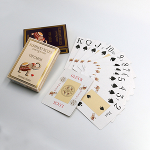 Custom Logo Personalized Printing Waterproof Playing Cards Rounded Corners Glossy Finish 54 <b>Paper</b> Advertise Poker Cards - Product Image 1