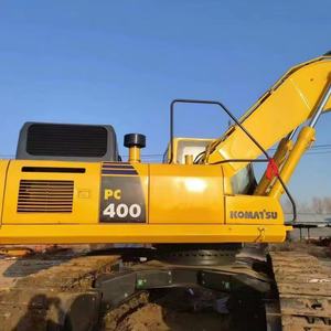 รถขุดขนาดใหญ่ Komatsu PC400-7/PC400-8 มือสอง 40 ตัน ชั่วโมงการทำงานต่ำ เครื่องยนต์ เกียร์ และมอเตอร์ ของแท้ รับประกัน 1 ปี - Product Image 1