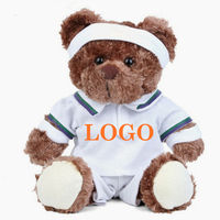 Uyeah OEM Peluche Ours en Peluche Personnalisée avec Broderie, Jouet en Peluche Doux, Cadeau