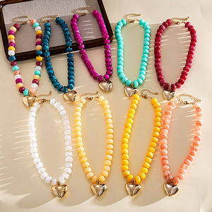 Collier ras du cou plissé en métal avec sequins et pampilles, style européen et américain, pour femme, bijou fantaisie haut de gamme exagéré - Product Image 3