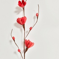 Eco Decor Leverancier Handgemaakte Handgevormde Gebeeldhouwde Biophilische Design Elementen Ecologische Maïsschil Bloemen