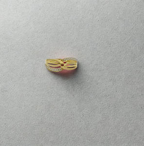 Elegant 22K <b>Yellow</b> Gold Filigree Ring for Women Featuring an Intricate Floral Mesh Statement Design - Product Image 2