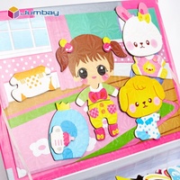 Cartes de fille de dessin animé rose personnalisées, différents Types de cartes de jeu de société modernes au Design personnalisé pour le plaisir