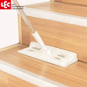 LEC L-Shaped Electrostatic Dust <b>Mop</b> With Telescopic Handle For Dry And Wet <b>Cleaning</b> - Product Image 3