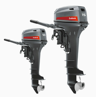 Nouveaux moteurs hors-bord pour bateaux à essence 15 CV, 2 temps, 2 cylindres et pièces de moteur