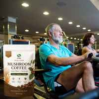 Café aux champignons hydrosoluble |   Stimulant Cognitif & Anti-Stress OEM ODM – Sachet de Café aux Champignons pour Énergie et Concentration Quotidiennes