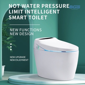 <span class=keywords><strong>WC</strong></span> intelligent en céramique à prix abordable avec télécommande, évacuation en P/S, siège chauffant et double chasse d'eau - Product Image 6