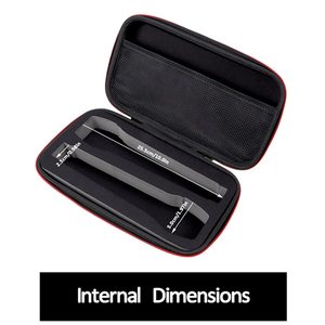 Estuche de EVA para Micrófono Inalámbrico Dual Personalizado, Bolsa de Almacenamiento de EVA para Micrófono Dual Portátil con Asa de Transporte para <span class=keywords><strong>Karaoke</strong></span> - Product Image 3