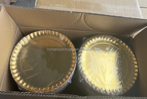 <span class=keywords><strong>Assiette</strong></span> en papier de <span class=keywords><strong>carton</strong></span> Plat en papier jetable écologique en gros Plateau <span class=keywords><strong>doré</strong></span> Assiettes en papier sulfurisé Tailles personnalisées - Product Image 2