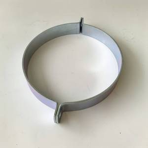 OEM ODM Custom High Quality Stainless Steel Spring <strong>Clip</strong> Spiral Flat Steel Wire Forming <strong>Clips</strong> Tube Buckle - Product Image 4