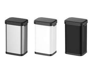 Thông Minh 13-Gallon Thép Không Gỉ Thông Minh Chất Thải Bin Touchless Cảm Biến Chuyển Động Nhà Bếp Thùng Rác Có Thể Cho Nhà Văn Phòng Phòng Tắm Sử Dụng - Product Image 2