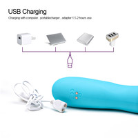 4Swing Factory Hot Sale 10-Modus Kaninchen Vibrator AV Wand Dildos für G-Punkt Vagina Clit Nippel & Anal Stimulation