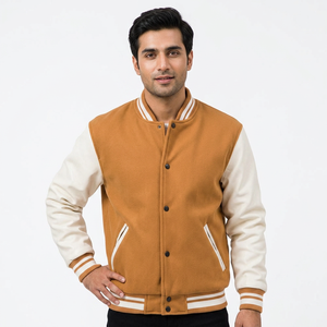 แจ็คเก็ตวาร์ซิตี้ผู้ชายรุ่นใหม่ล่าสุด สไตล์สั่งทำพิเศษ โลโก้เฉพาะตัว ขนาดใหญ่พิเศษ ระบายอากาศได้ดี น้ำหนักเบา เหมาะสำหรับแจ็คเก็ตวาร์ซิตี้ผู้ชาย - Product Image 1