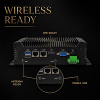 Computadora Industrial Integrada Sin Ventilador YCT, Intel N100, 4 Puertos USB 3.0, 2 Puertos COM, 2 Puertos LAN, WiFi, DDR4 32GB para Flotas