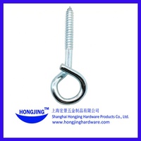 Hongjing Prime qualité matériel en acier galvanisé crochet de queue de cochon vis M6 crochet d'ancrage pour pince à fil de chute pince d'ancrage