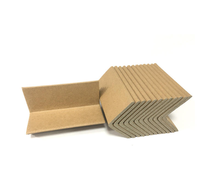 Protecteurs d'angle en papier ondulé pour cadre photo en carton et palette