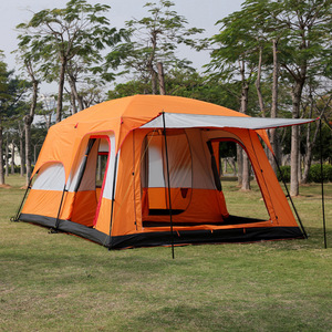 Carpa de Camping para Verano, de Tela Oxford Impermeable, Apertura Rápida, Doble Capa, Estilo Camuflaje, Antimosquitos - Product Image 6