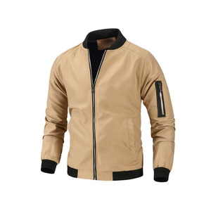 Blouson Bomber Homme Grande Taille avec Coupe Ample et Extensible, Conçu pour un Confort Optimal pour les Hommes Forts et de Grande Taille, Idéal pour les Tenues Décontractées et les Saisons Variées - Product Image 1