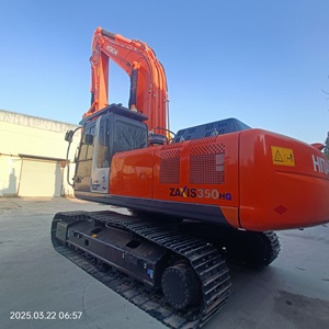 Excavatrice Hitachi Zaxis350 2023, faible nombre d'heures de travail, occasion, 35 tonnes, moteur, capacité de la benne de 1,5 m³, moteur Hitachi, travaux de construction et de terrassement - Product Image 5