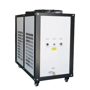 Refrigeratore industriale 5HP refrigeratore d'acqua raffreddato ad aria ad alte prestazioni