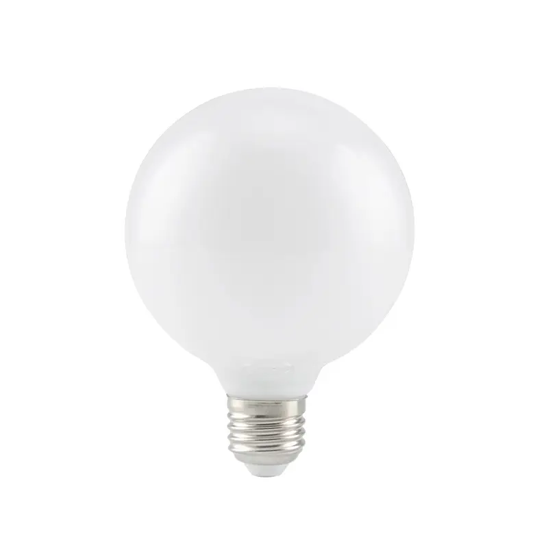 Melkwitte Lamp Verlichting E27 E26 Melkachtige Glazen Deksel Bol Led Edison Lamp 220V 4W 6W 8W