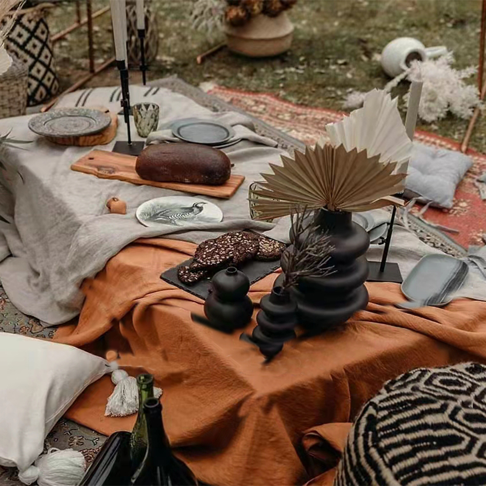 100% хлопок марля ржавчины сгоревшая оранжевая чизловая Терракотовая ткань для сыра скатерть для фермы свадебное украшение