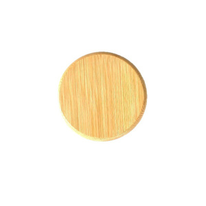 YUESHEN Couvercle rond en <span class=keywords><strong>bambou</strong></span> personnalisé pour pot hermétique, bouilloire, tasse en céramique, couvercle <span class=keywords><strong>de</strong></span> bougie, accessoire, pièces usinées CNC - Product Image 5