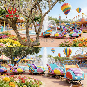 เครื่องเล่นมินิแทร็คสีสันสดใส ทนทาน เหมาะสำหรับสนามเด็กเล่นขนาดเล็กและลานกิจกรรม - Product Image 4