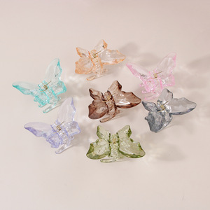 Rra – pinces à cheveux pour filles, accessoires de printemps, doux, glaçure, papillon, couleurs à la mode, 8.5cm - Product Image 3