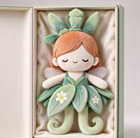 Poupée en peluche personnalisée, jouet en peluche doux et mignon en forme de fée pour la décoration de la maison, cadeau promotionnel, OEM ODM, poupée en peluche personnalisée