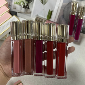 Rouge à lèvres mat hydratant vegan bio, étiquette privée OEM, logo personnalisé, rouge nude, imperméable, longue tenue, cosmétiques en gros - Product Image 3