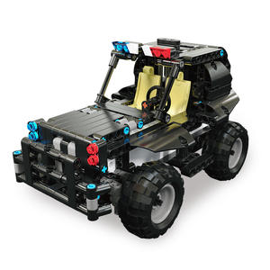 โมเดลรถตำรวจพิเศษ คิง ออเนอร์ สำหรับขนส่งและลาดตระเวน  ชุดตัวต่อธีมสัตว์และธรรมชาติ ของเล่นเสริมพัฒนาการ 40 ชิ้น - Product Image 1