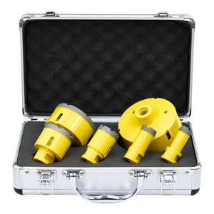 Rèn chân không brazed lỗ Saw Set 6 cái công cụ cắt cho sứ gốm đá cẩm thạch Granite - Product Image 2