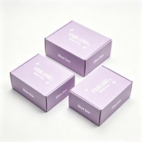 Boîte à chaussures en carton ondulé personnalisée, emballage pliable pour l'expédition, boîte à chaussures et vêtements empilable, boîte en papier écologique