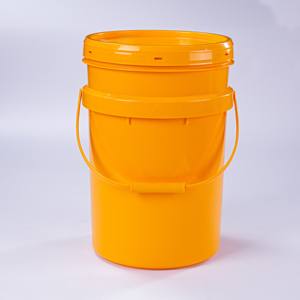ถังพลาสติกสีทองเงางามพร้อมจุกรินน้ำมัน5แกลลอน20L - Product Image 5