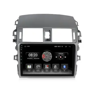 Mobil DVD Radio Pemain Multimedia GPS Navigasi untuk Toyota Corolla 2006 2007 2008 2009 2010 2011-2013 Audio Stereo RDS Kamera RDS