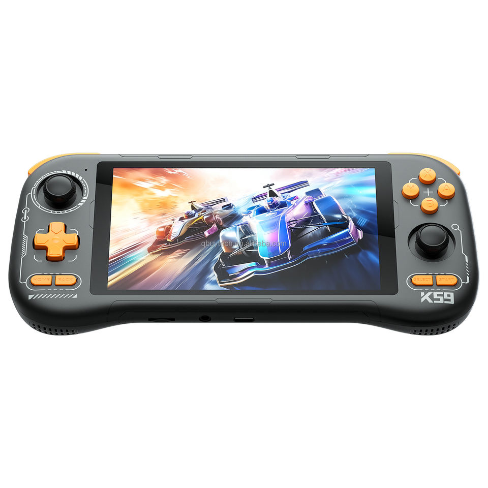 K59 Retro Mini Android 14 Handheld Gaming PC Cooling Fan 128GB 5.5 ...