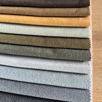 Mosa Luxe 150cm Largeur Velours Tissu 250gsm Poids Respirant Coupe-Vent Canapé Rideau Maison Textile pour Voitures Sacs Jouets Literie