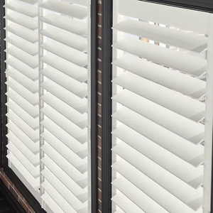 Great Manufacturer Modern Design Interior Outdoor Premium Wooden Windows Plantation <b>Shutters</b> - Product Image 1